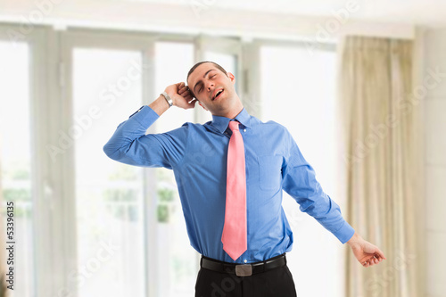 Photo: Yawning man Yawning man