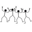 Cool Dancing Party Crew