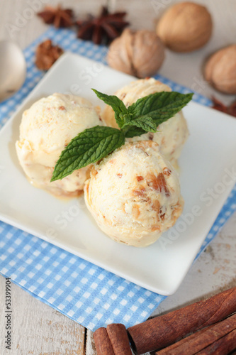 Photo: boules de glace boules de glace
