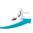 Success Arrow Surfer