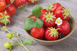 Red strawberries