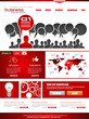 Website template for corporate business