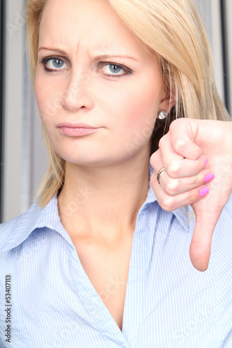 Photo: Blonde Business Frau Blonde Business Frau