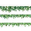 Seamless background, maple leaves