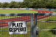 Platz gesperrt!