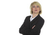 Frau mit verschränkten Armen
