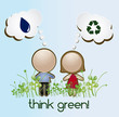 think green