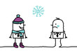 Vektor: cold season cold season