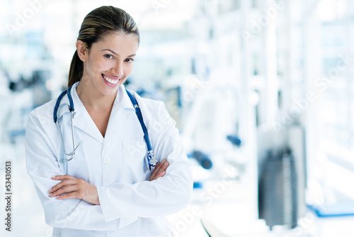 Photo: Doctor at the gym Doctor at the gym