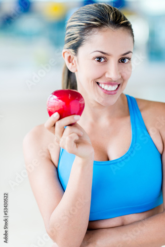 Photo: Healthy eating woman Healthy eating woman
