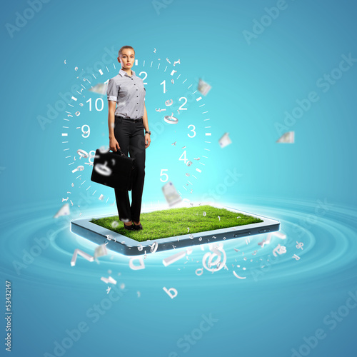 Photo: Modern technology illustration Modern technology illustration