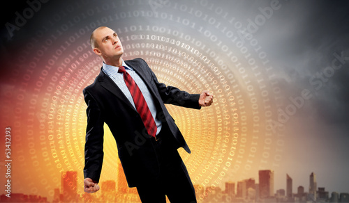 Photo: Businessman in anger Businessman in anger