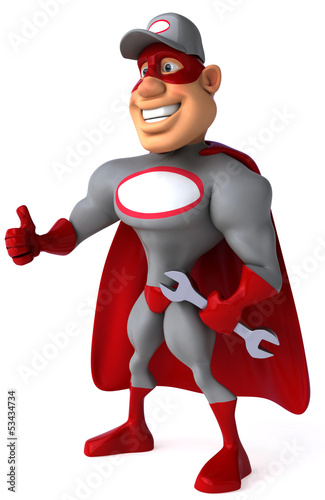 Illustration: Super mechanic Super mechanic