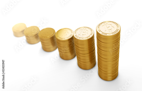 Illustration: Bit coins, the virtual currency Bit coins, the virtual currency