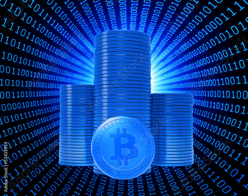 Illustration: Bit coins, the virtual currency Bit coins, the virtual currency