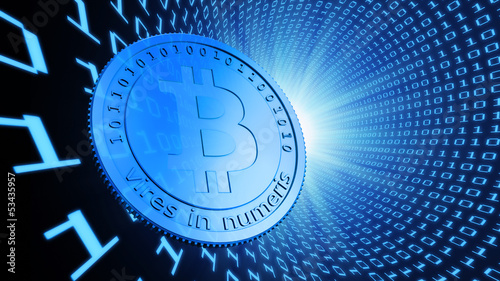 Illustration: Bit coins, the virtual currency Bit coins, the virtual currency