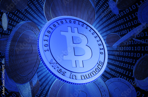 Illustration: Bit coins, the virtual currency Bit coins, the virtual currency