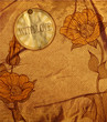 Vector: vector vintage romantic background with flowers vector vintage romantic background with flowers