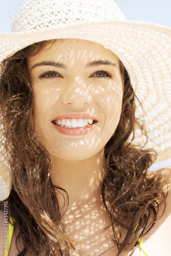 Photo: Attractive summer girl Attractive summer girl