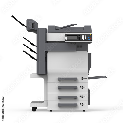 Illustration: Office Multifunction Printer Office Multifunction Printer