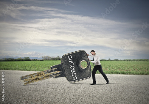 Photo: key to success key to success