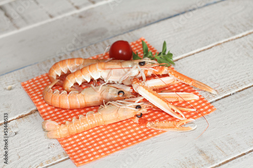 Photo: langoustines langoustines