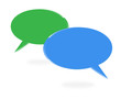 speech bubble 3d - callout