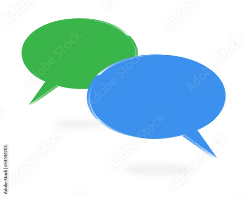 Vector: speech bubble 3d - callout speech bubble 3d - callout