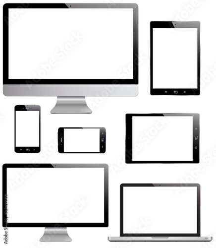Vector: Electronic Mobile Device Responsive Electronic Mobile Device Responsive