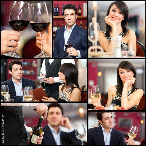 Photo: Restaurant collage Restaurant collage