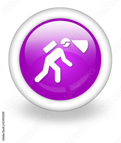 Illustration: Violet Icon "Caving / Spelunking" Violet Icon "Caving / Spelunking"