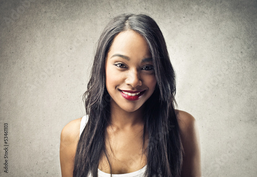 Photo: young black woman young black woman
