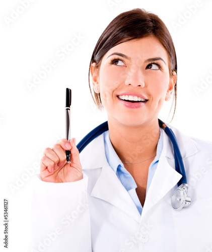 Photo: Doctor having an idea Doctor having an idea