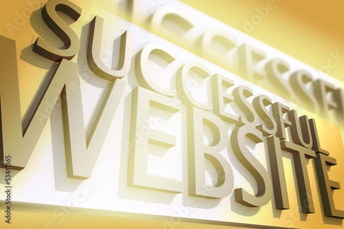 Illustration: Successful Website Successful Website