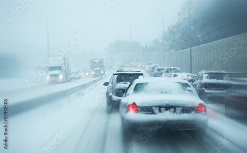 Photo: Winter Storm Traffic Winter Storm Traffic
