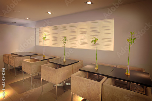 Illustration: Fine dining sushi restaurant Fine dining sushi restaurant