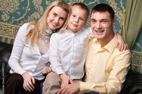 Photo: Joyful family Joyful family