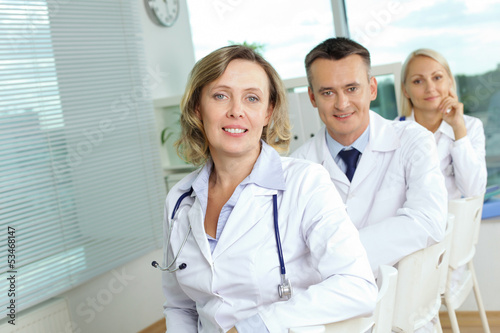 Photo: Successful medical team Successful medical team