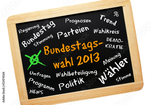 Illustration: Bundestagswahl 2013 Bundestagswahl 2013