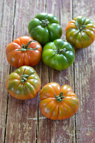 Photo: bunte Tomaten bunte Tomaten