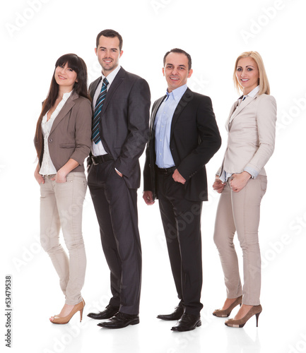 Photo: Portrait Of Businesspeople Group Portrait Of Businesspeople Group