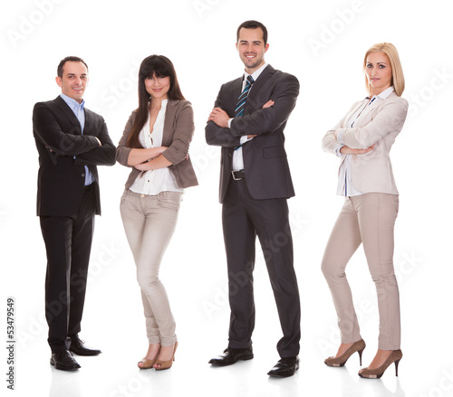 Photo: Portrait Of Businesspeople Group Portrait Of Businesspeople Group