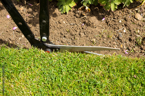 Photo: Lawn Edging Lawn Edging