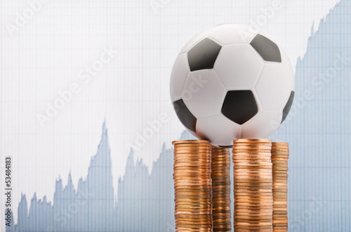 Photo: Football and money Football and money