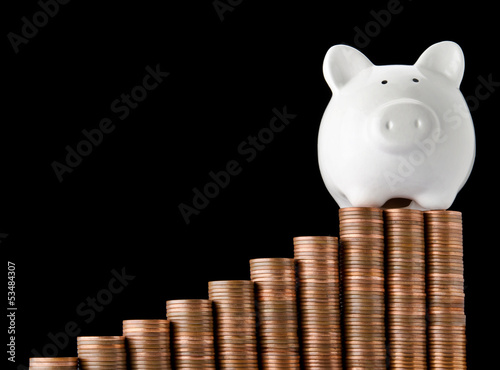 Photo: Successful piggy bank Successful piggy bank