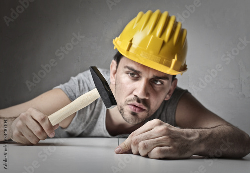 Photo: worker worker