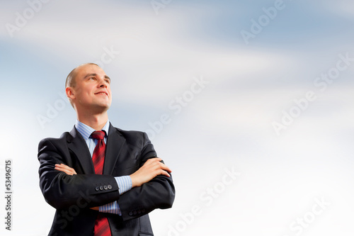 Photo: Confident businessman Confident businessman