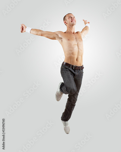 Photo: Modern style dancer posing Modern style dancer posing