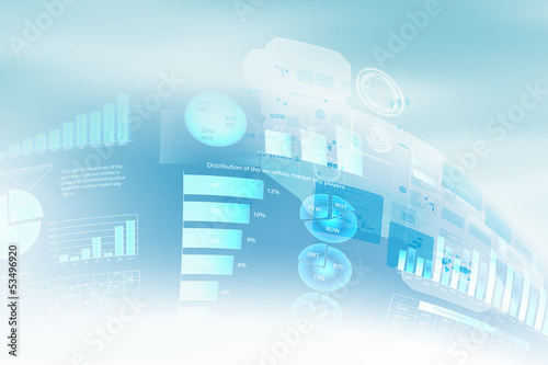 Photo: Hightech background Hightech background