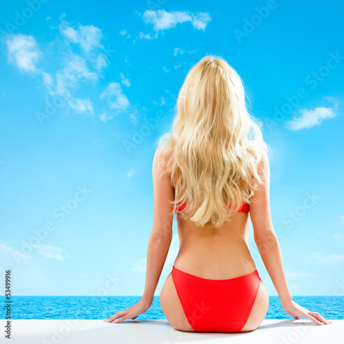 Photo: Sexy blonde woman Sexy blonde woman